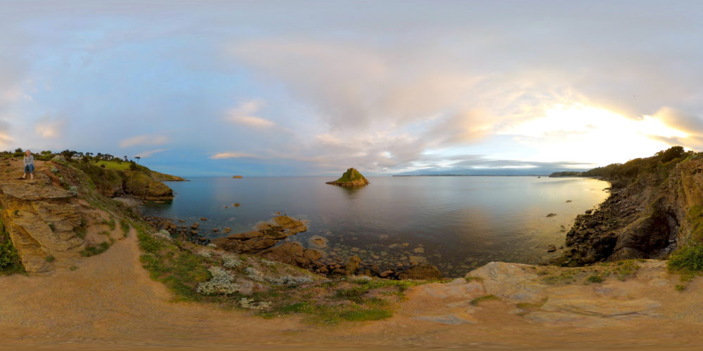 Thatcher Rock, Torquay 360 Panoramic