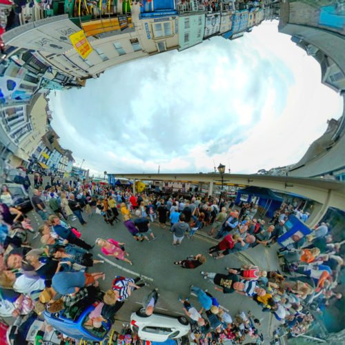 Brixfest Brixham Mercator Planet