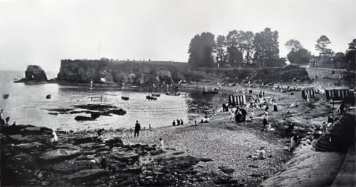 Corbyn Beach, Torquay - History