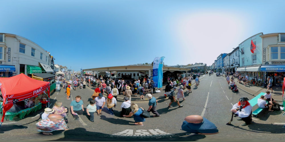 Pirate Festival Brixham 360 Panoramic