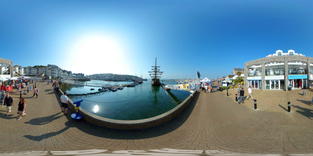 Pirate Festival Brixham 360 Panoramic