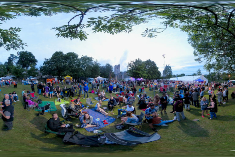 Summer Moon Beer Festival Kingskerswell, Newton Abbot 360 Panoramic