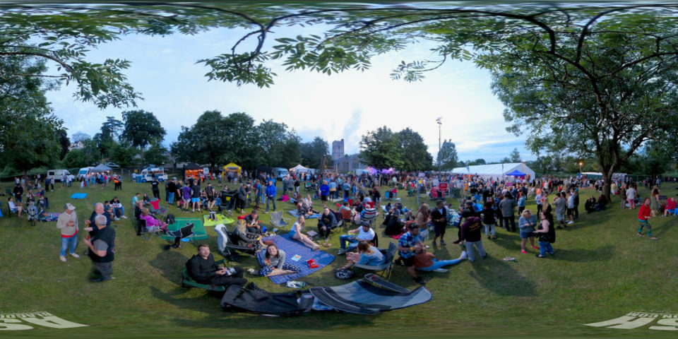 Summer Moon Beer Festival Kingskerswell, Newton Abbot 360 Panoramic