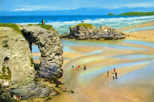 Perranporth Beach 1970s Perranporth Beach Newquay Cornwall History