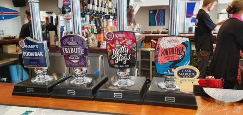 Beer selection Bowgie Inn Normal Newquay Cornwall