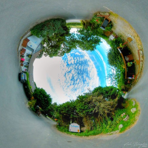 Trethiggey Holiday Park Inverted Planet