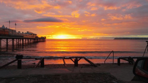 Paignton Sands sunset