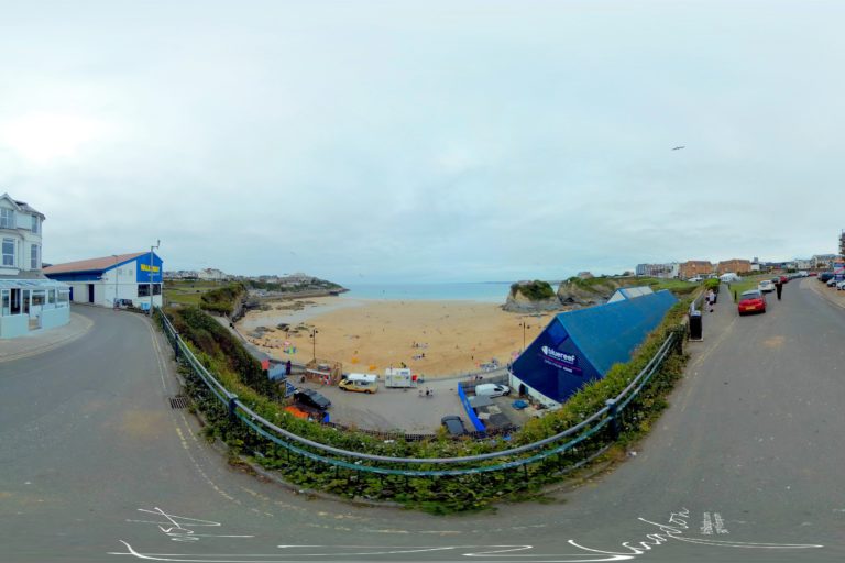 Towan Beach 360 Panoramic - Newquay, Cornwall