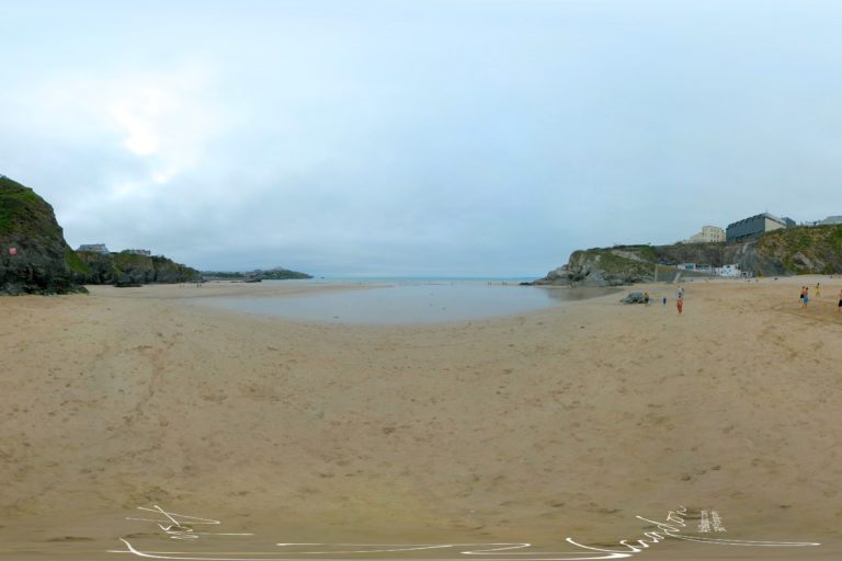 Great Western Beach Newquay 360 Panoramic