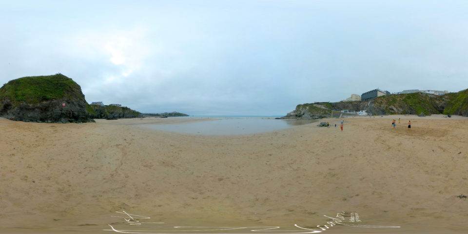 Great Western Beach Newquay 360 Panoramic