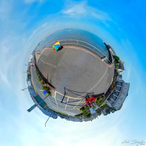 Paignton Sands Tiny Planet