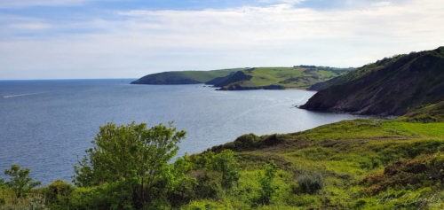 Looking toward Mansands & Scabbacombe