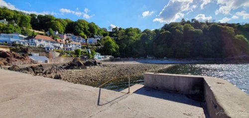 breakwater and beach