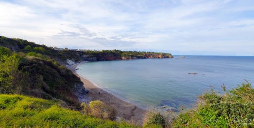 Looking down to St. Mary's Bay Beach
