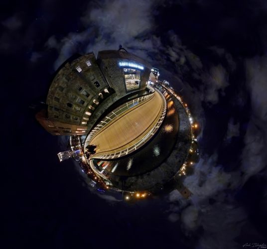 Left Handed Giant Tiny Planet 20230218 Bristol