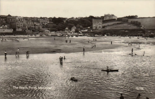 Porth Beach History