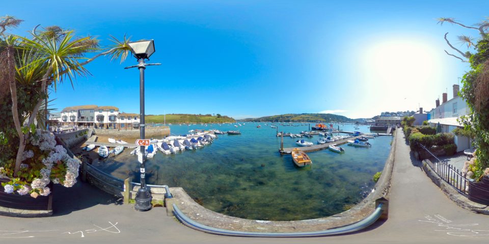 Salcombe Harbour and life boat