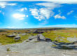 Blue skies on top of Dartmoor
