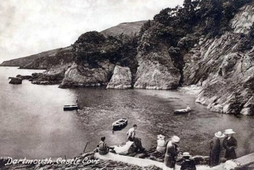 Dartmouth Castle Cove, History