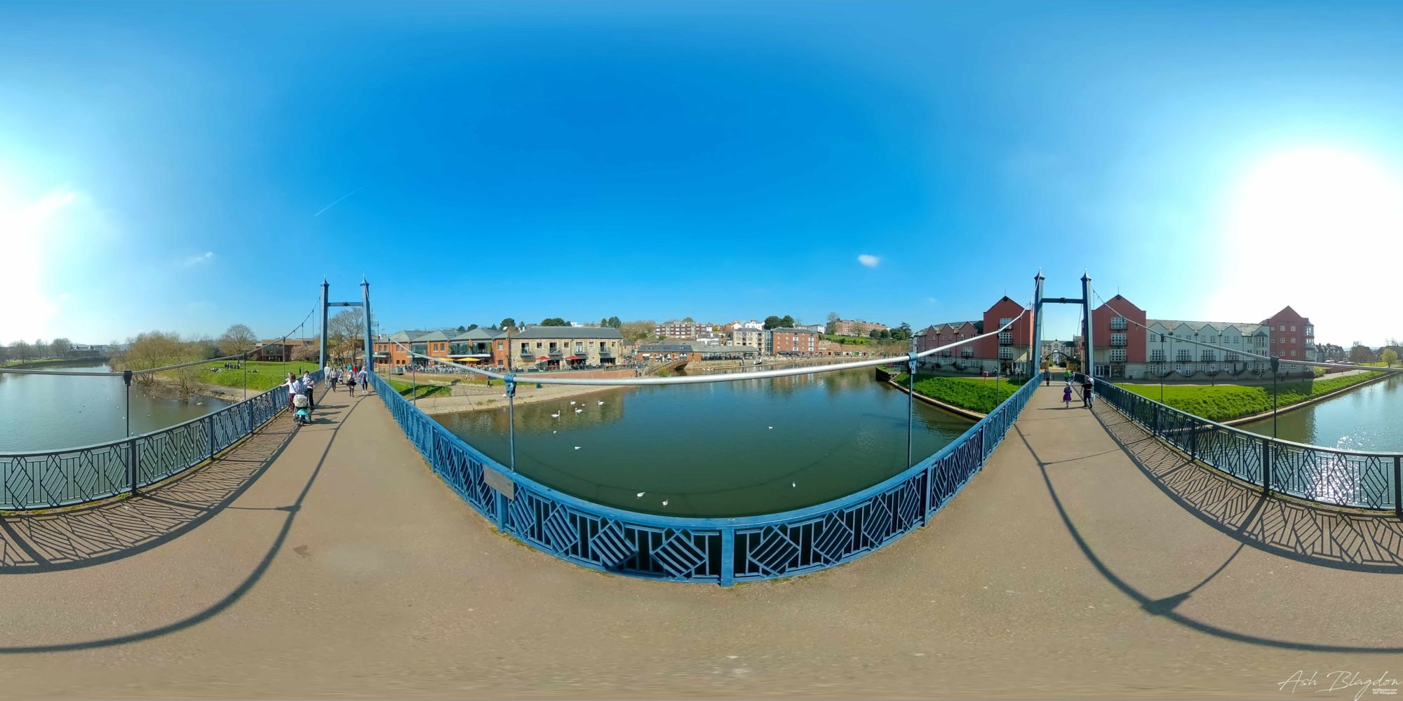 Exeter Quay in 360º Ash Blagdon 360º Photography