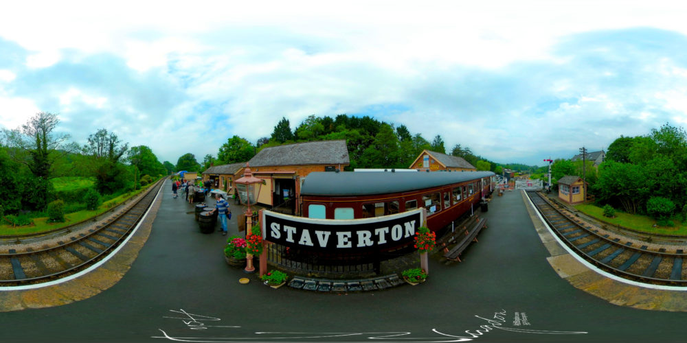 South Devon Railway, Staverton 360 Panoramic