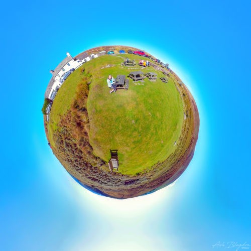 Warren House Inn, Tiny Planet, Dartmoor