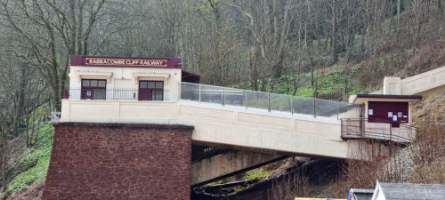 Babbacombe Cliff Railway Oddicombe Beach Torquay 20210423