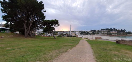 Sunset Perros Guirec, France