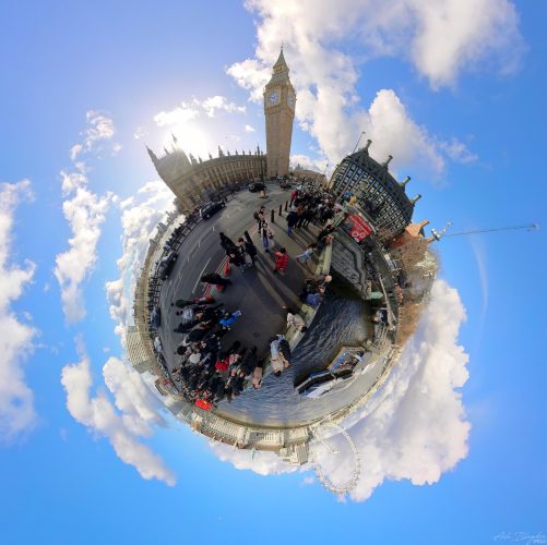 Big Ben Tiny Planet 29140218, Westminster, London (1)