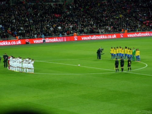 England v Brazil Wembley Stadium 2013 London England v Brazil Wembley Stadium 2013 London