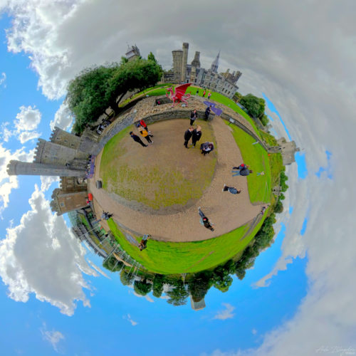 Cardiff Castle, Tiny Planet, Cardiff, Wales (1) Cardiff Castle, Tiny Planet, Cardiff, Wales (1)