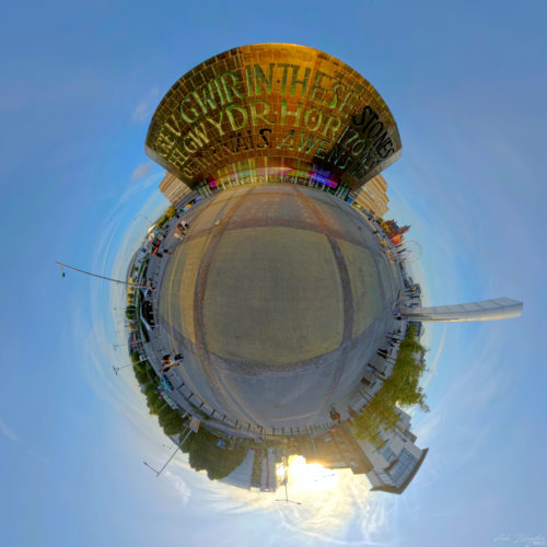 Millennium Centre, Tiny Planet, Cardiff, Wales (9) Millennium Centre, Tiny Planet, Cardiff, Wales (9)