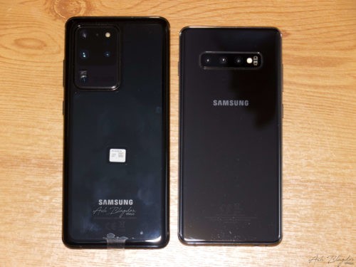S20U - S10+ Back Comparison S20U - S10+ Back Comparison