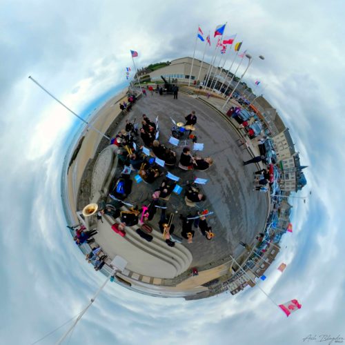 Arromanches, France - Tiny Planet Arromanches, France - Tiny Planet
