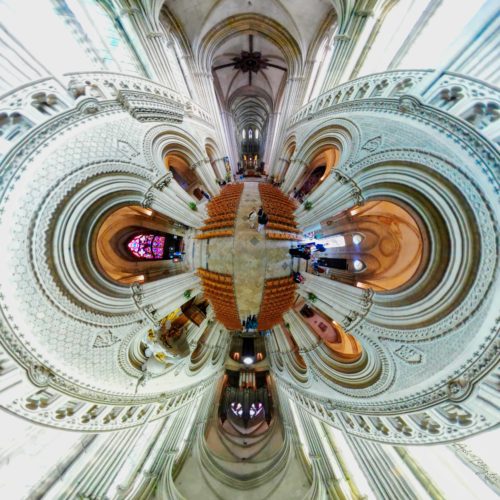 Bayeux Cathedral, France - Tiny Planet