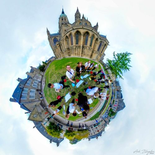 Bayeux Cathedral, France - Tiny Planet