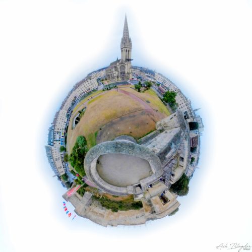 Caen Tiny Planet