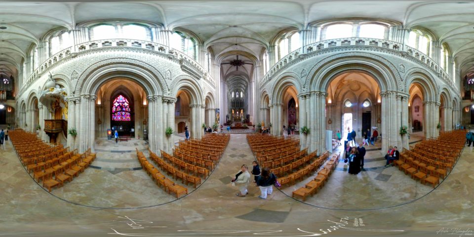 Bayeux Cathedral, France - Panoramic