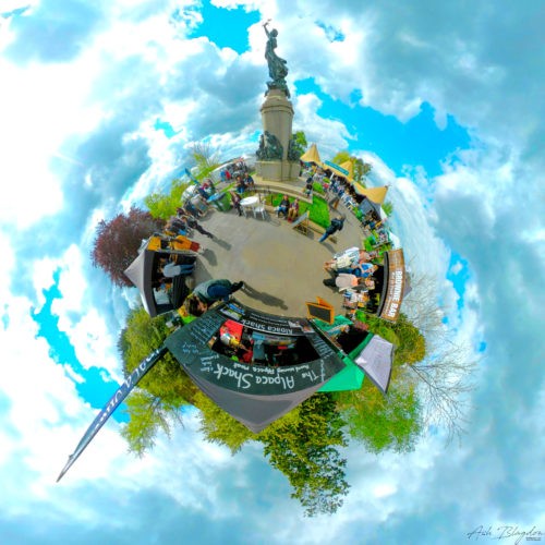 Exeter Food Festival Tiny Planet