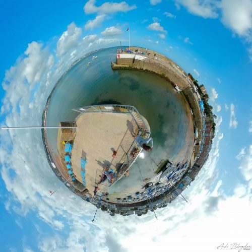 Paignton Harbour 2019 Tiny Planet web