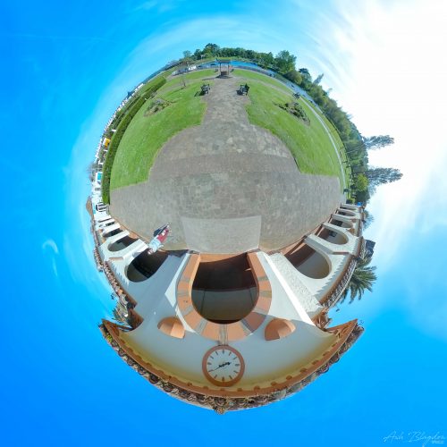 Goodrington Park Paignton 2019 Tiny Planet 1 web