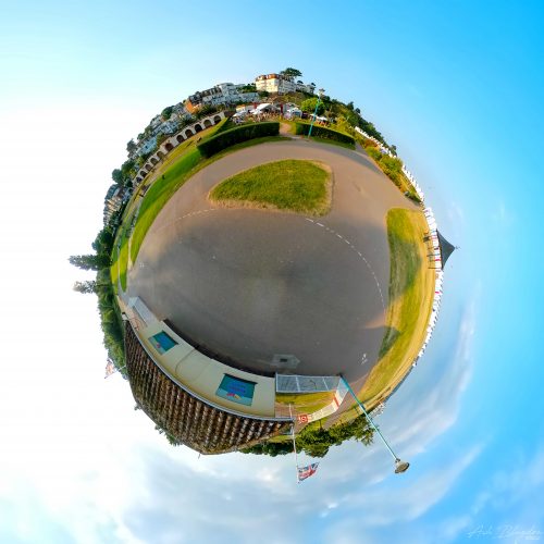 Goodrington Park Paignton 2019 Tiny Planet web