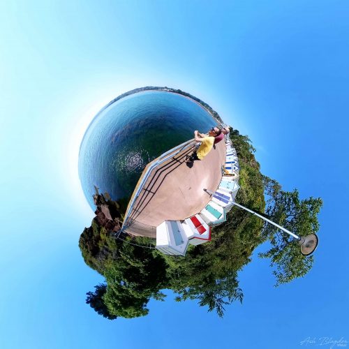 Goodrington Promenade 2017 Tiny Planet web