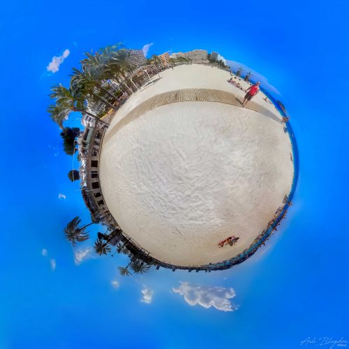 Magaluf Spain 2016 Tiny Planet