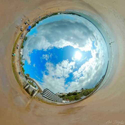 Torre Abbey Sands Torquay 2019 Inverted Planet 1