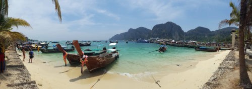 View beside the pier, Phi Phi Thailand 2016 11