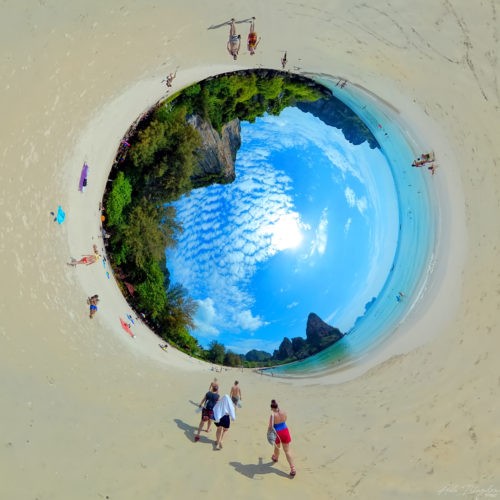 Railay Beach Inverted Planet Ao Nang Thailand web