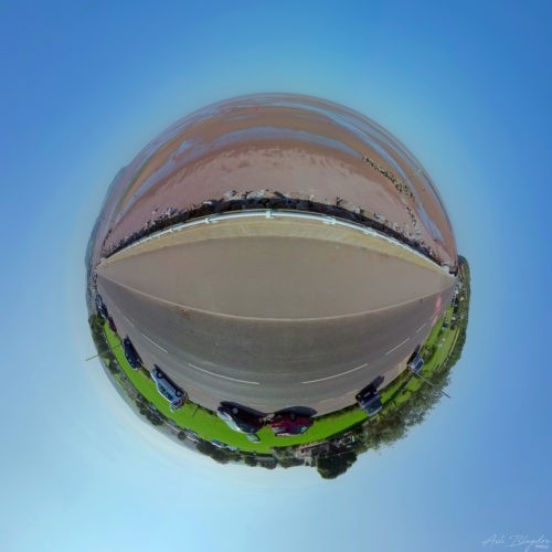 Blue Anchor Tiny Planet Somerset 2020 web Blue Anchor Tiny Planet Somerset 2020 web