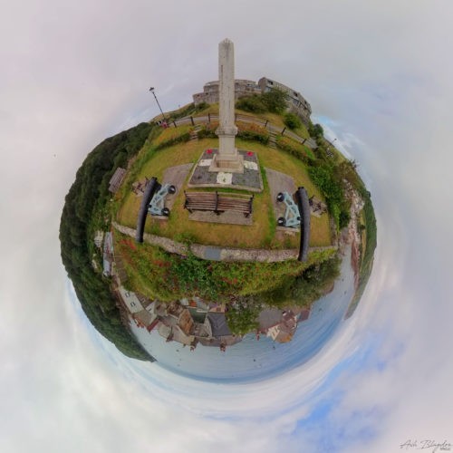 Memorial Tiny Planet Cawsand 2020 web