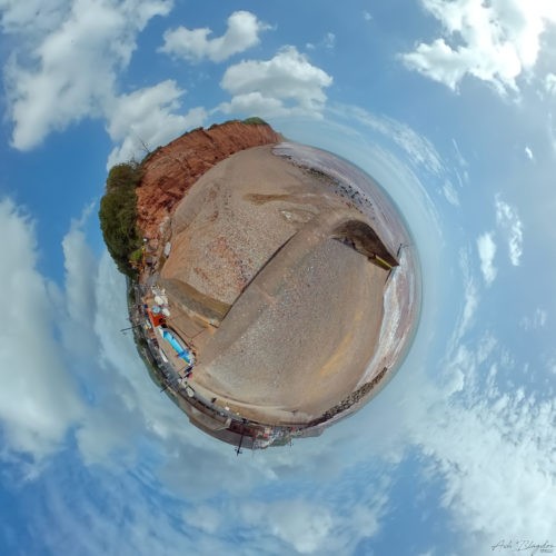 Sidmouth Tiny Planet Devon 2020 4 web